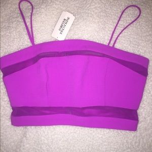 Pinkish/ Purple crop top